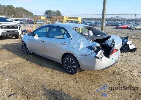 2019 Toyota Corolla Le из США, поврежденный, VIN 2T1BURHE9KC192335